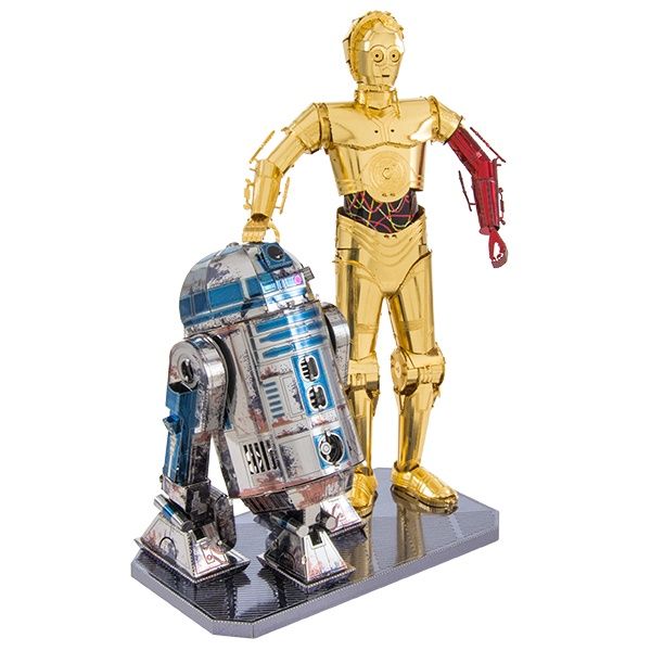 Metal Earth M. Earth/ Gift Box Star Wars R2-D2 &amp; C-3PO - MMG276