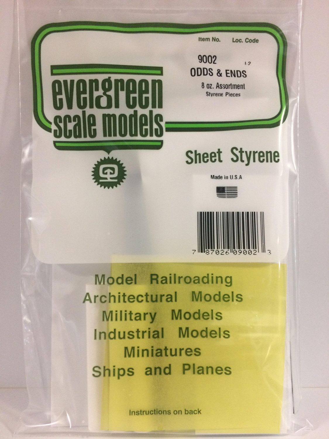 Evergreen #9002 Asst. Bag Odds &amp; Ends