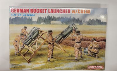 (Pre Owned) German Rocket Launcher with crew 1/35 #6509