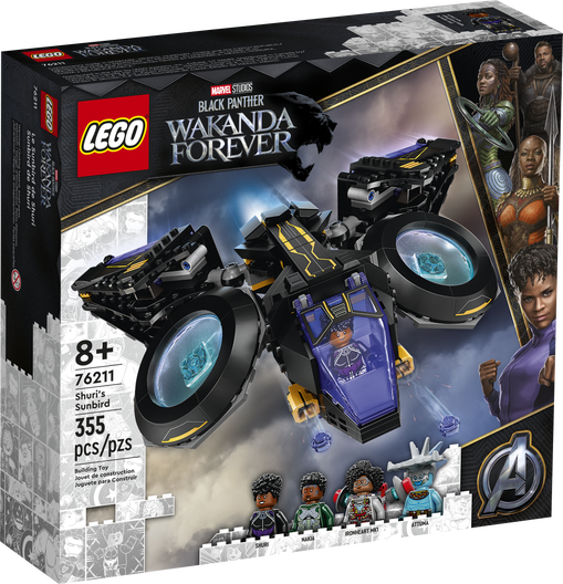 Lego Marvel Super Heroes: Black Panther Shuri's Sunbird 76211