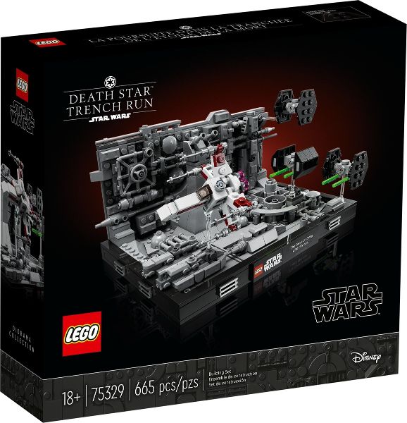 Lego Star Wars: Death Star Trench Run Diorama 75329