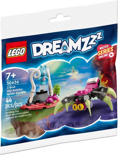 Lego DREAMZzz: Z-Blob and Bunchu Spider Escape polybag 30636