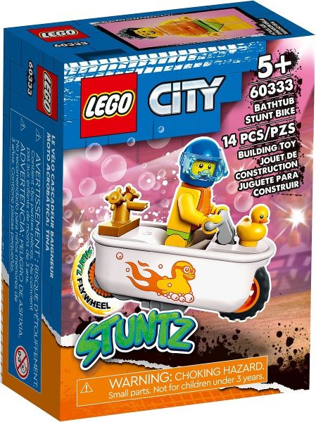 Lego City: Bathtub Stunt Bike 60333
