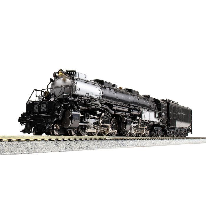 Kato N 4-8-8-4 Big Boy with Oil Tender - Sound and DCC - Union Pacific #4014 (2021 Version, black, graphite) 1264014S