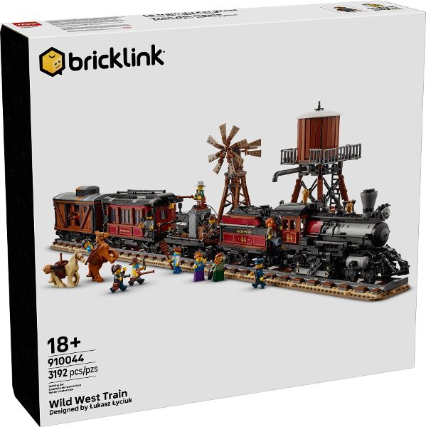 Lego Bricklink Designer Program: Wild West Train 910044