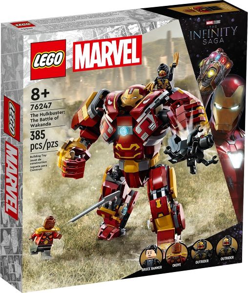 Lego Marvel Super Heroes: The Hulkbuster: The Battle of Wakanda 76247
