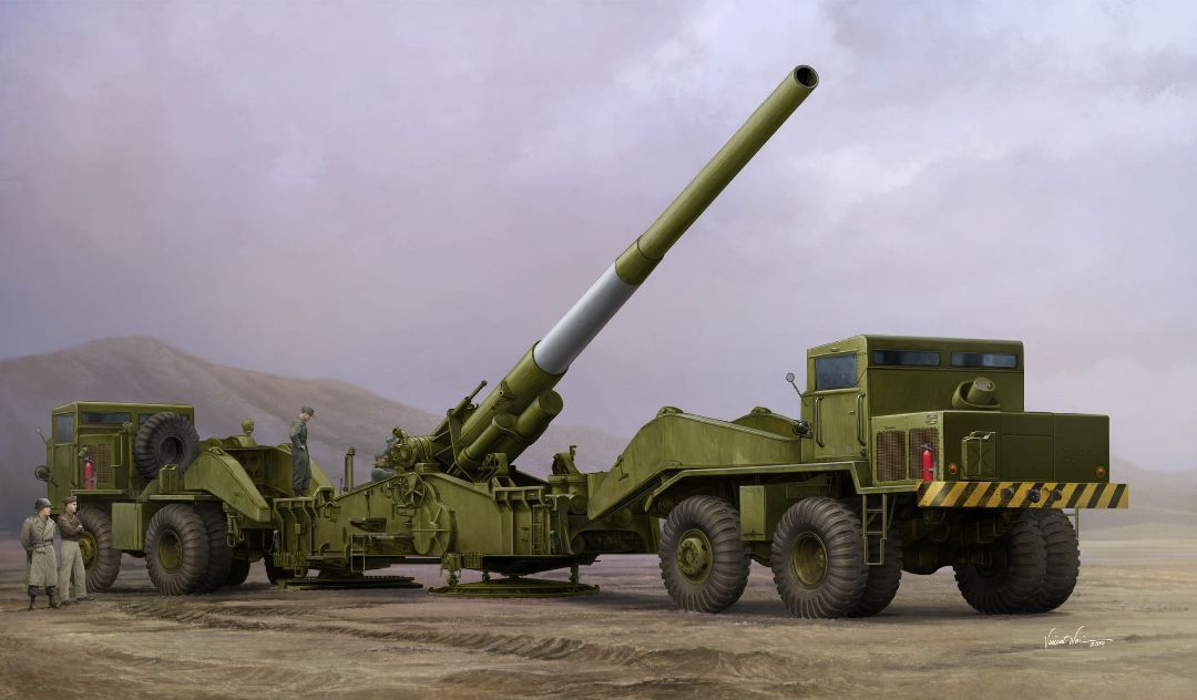 M65 280mm Atomic Cannon Atomic Annie 1/35 #63522 by I Love Kit