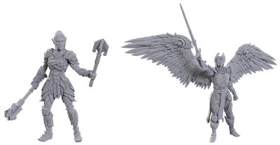 D&amp;D Unpainted Mini - Special Edition Baldur's Gate 3 - Dame Aylin &amp; Minthara
