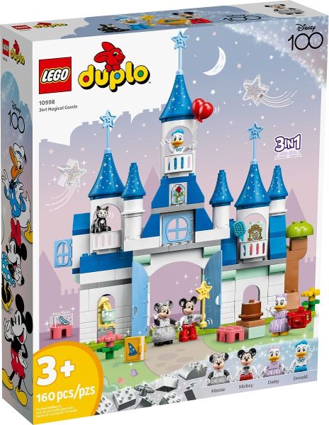 Lego Duplo: Disney 3in1 Magical Castle 10998