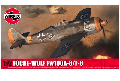 Focke-Wulf Fw190A-8/F-8 1/72 #2066A by Airfix