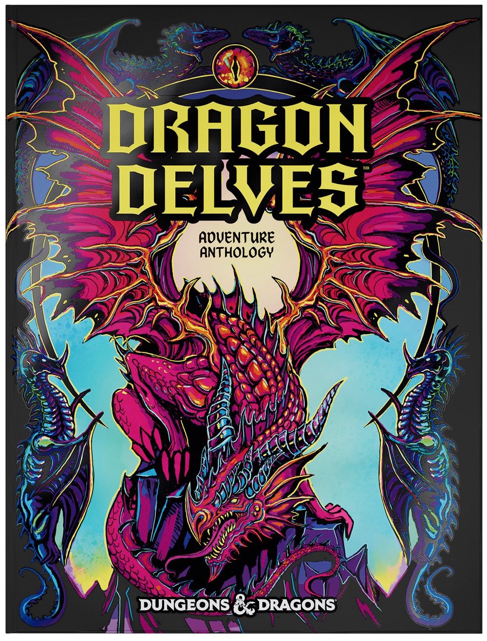 D&amp;D Dragon Delves An Adventure Anthology Alt Cover Hardcover Manual