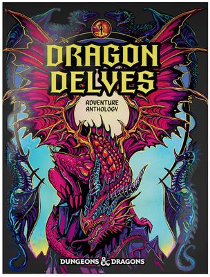 D&amp;D Dragon Delves An Adventure Anthology Alt Cover Hardcover Manual