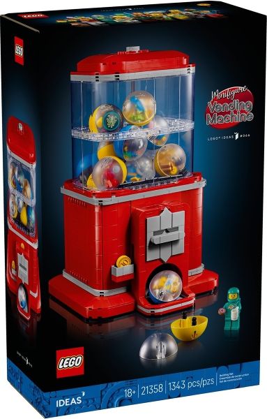 Lego Ideas (Cuusoo): Minifigure Vending Machine 21358