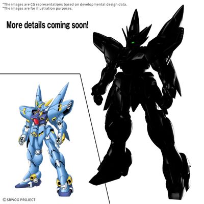 HG Huckebein(PTX-08R) #5069201 Super Robot Wars Model Kit by Bandai”