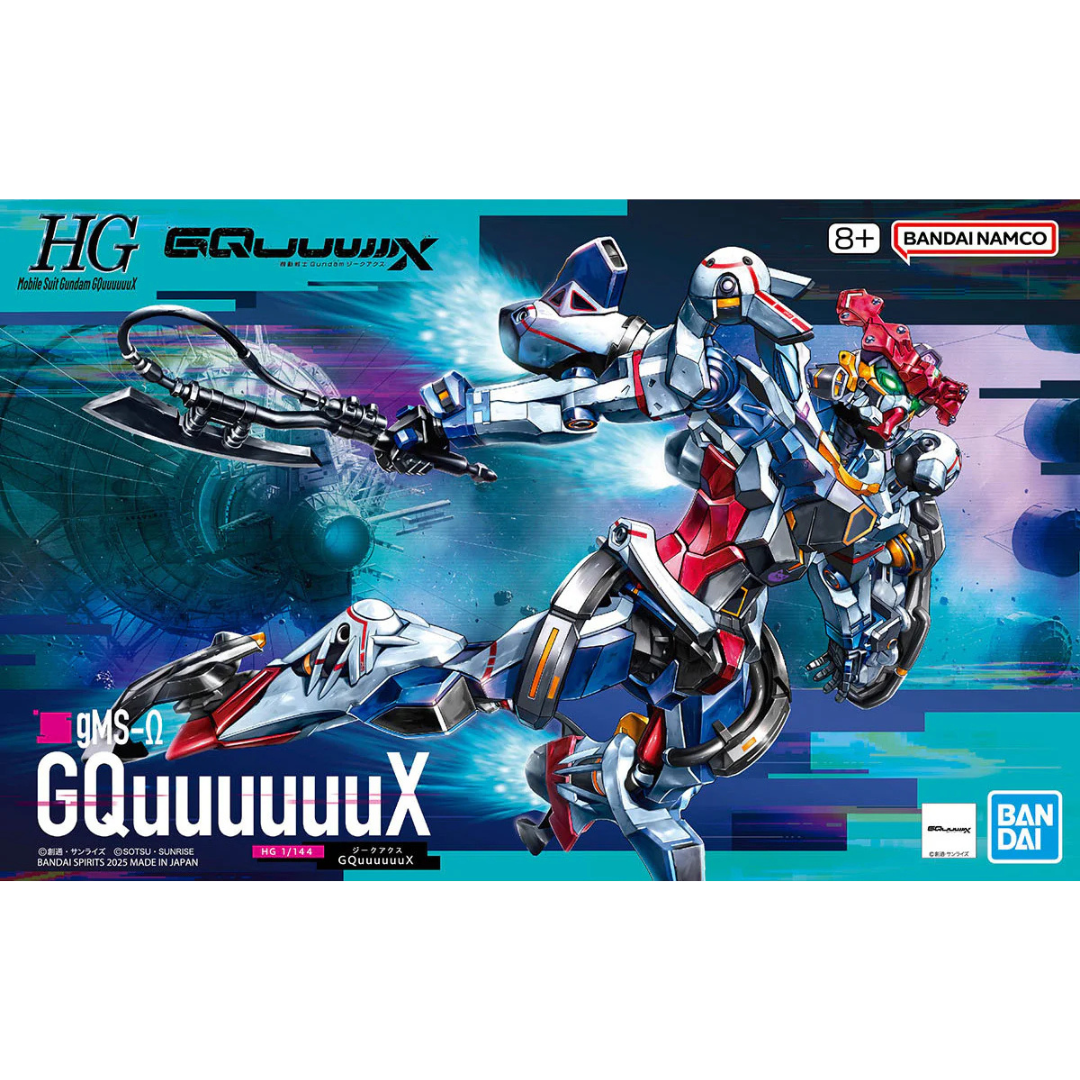 HG GQuuuuuuX 1/144 gMS-Ω Gundam GQuuuuuuX #5068317 by Bandai