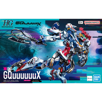 HG GQuuuuuuX 1/144 gMS-Ω Gundam GQuuuuuuX #5068317 by Bandai