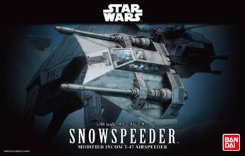 Snow Speeder 1/48 Star Wars Model Kit #5069882 by Bandai