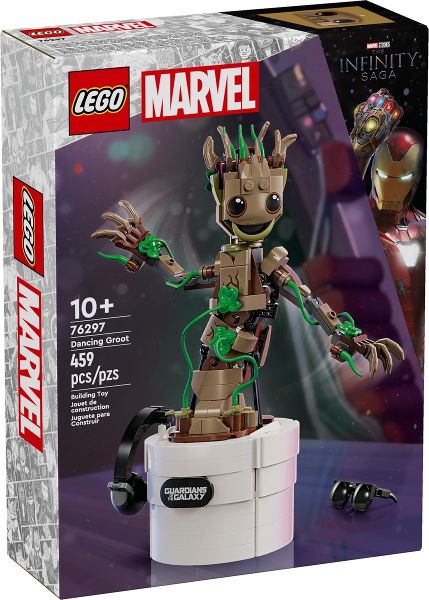 Lego Marvel Super Heroes The Infinity Saga: Dancing Groot 76297