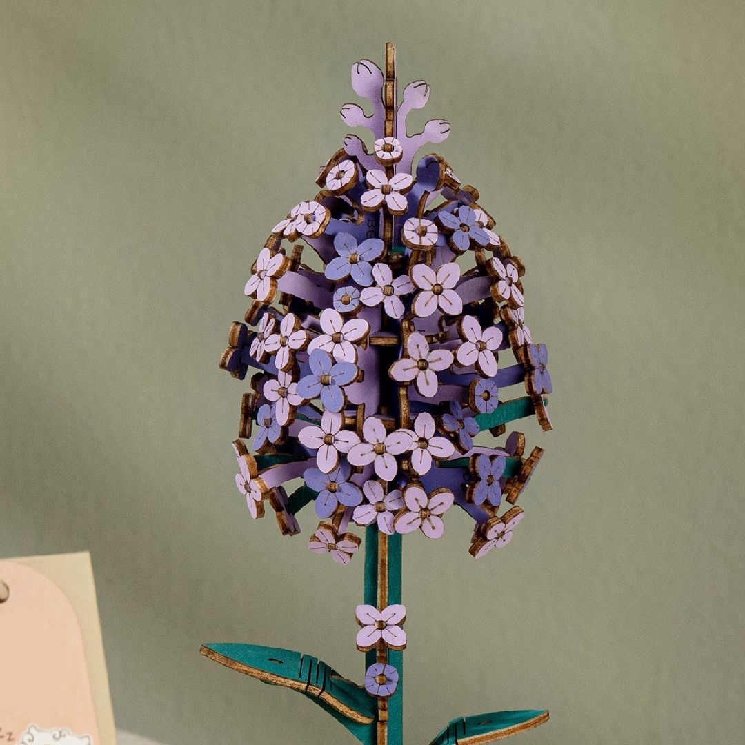 Rowood Wooden Bloom Craft Lilac