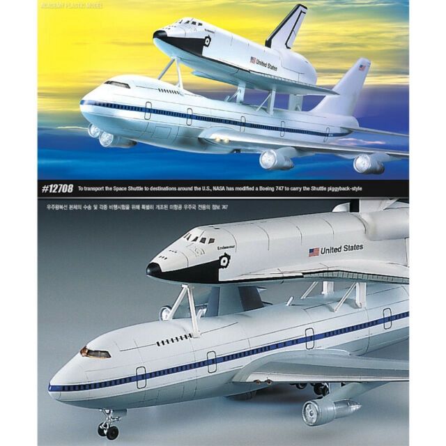Space Shuttle &amp; 747 1/288 #12708 by Academy