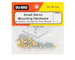 Du-Bro Small Servo Mounting Hardware (QTY: 5) DUB114