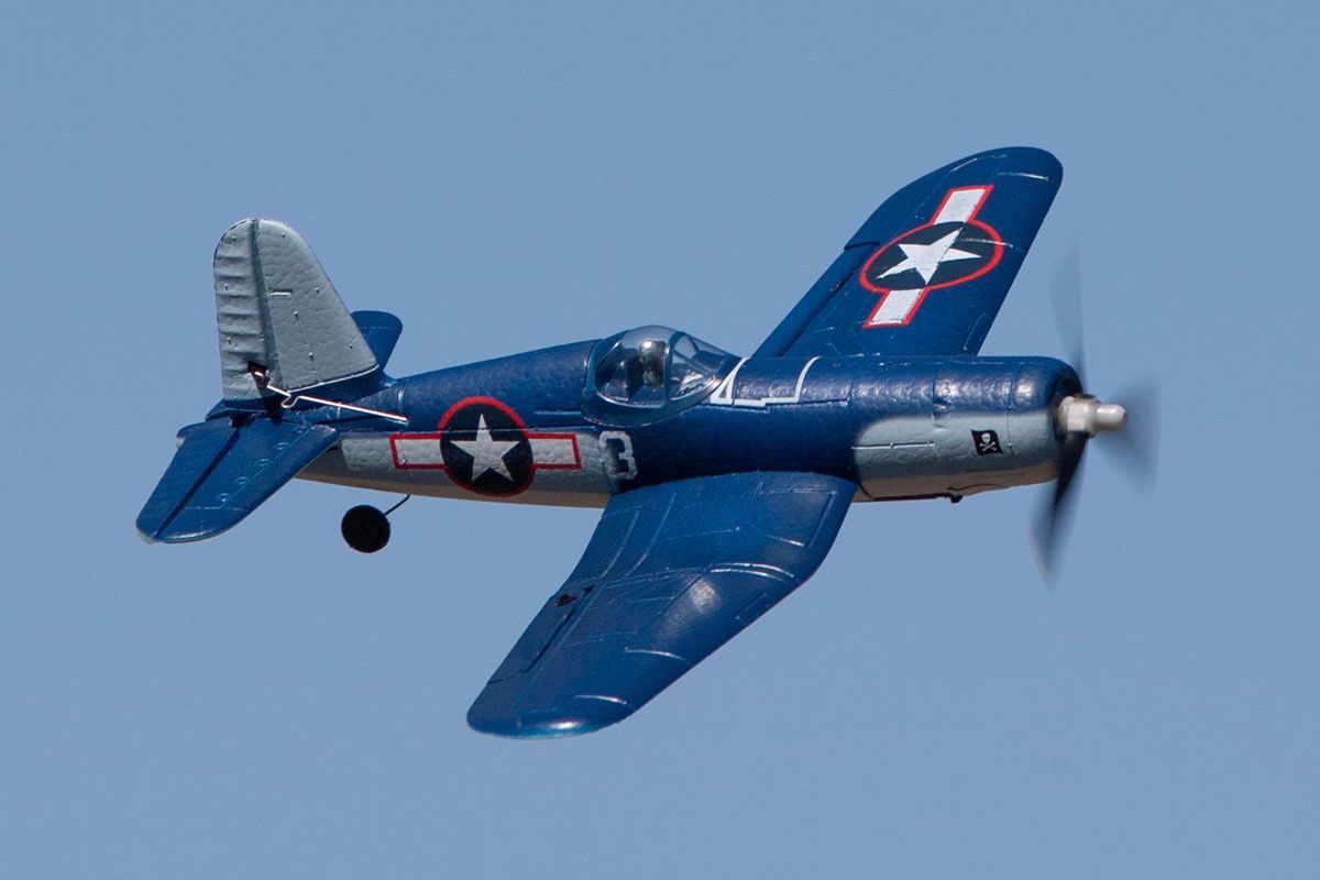 RageRC F4U Corsair Micro Warbirds RTF Electric Airplane (400mm) - RGRA1301V2