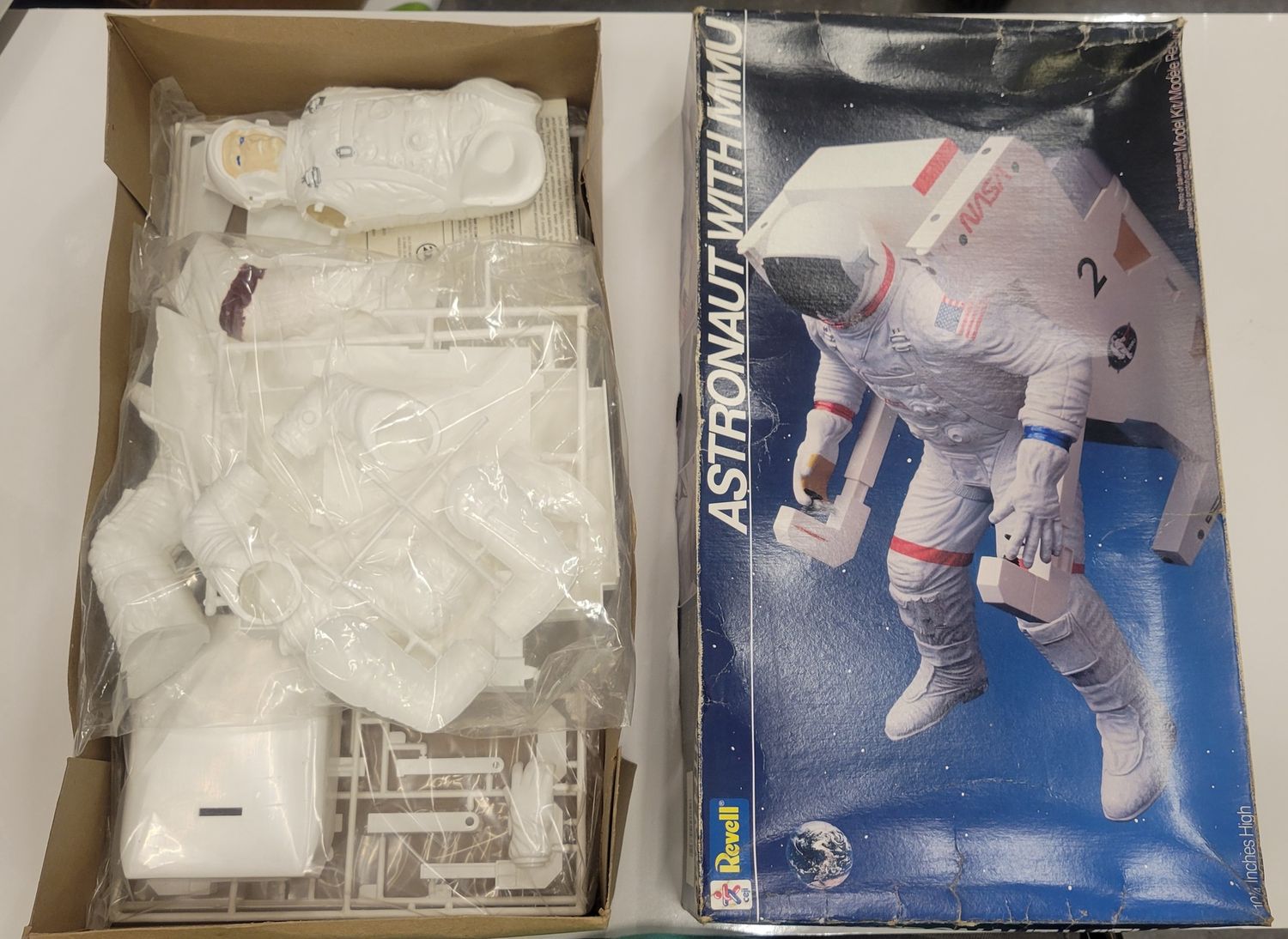 (Pre Owned) Started! Astronaut with MMU by Revell, 10.5" high