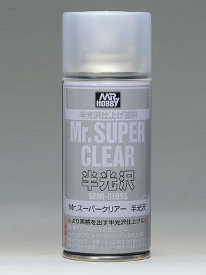 Mr. Super Clear Semi-Gloss Aerosol 170mL