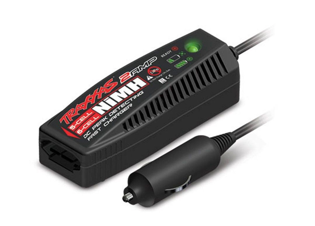 LaTrax Charger, DC, 2 amp (5-6 cell, 6.0-7.2 Volt, NiMH) - TRA2974