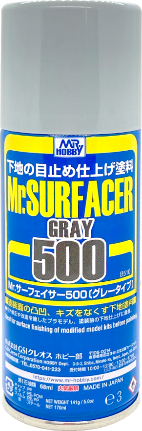 Mr. Surfacer 500 Aerosol Gray