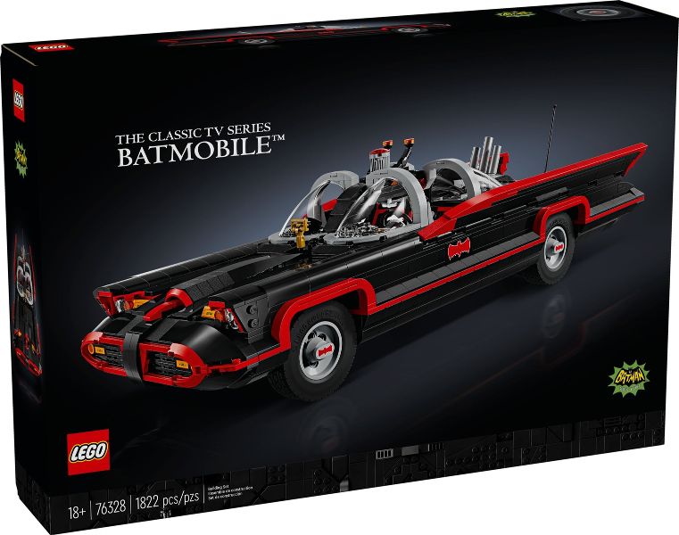 Lego DC Super Heroes: The Classic TV Series Batmobile 76328