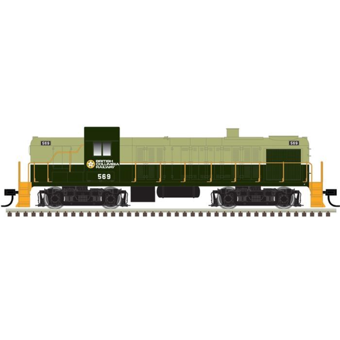 Atlas 40005498 N Master ALCo RS-3, Gold, ESU LokSound DCC Sound, BC Rail #569