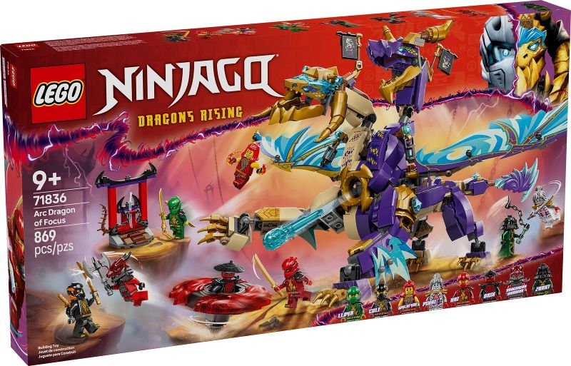 Lego Ninjago: Arc Dragon of Focus 71836