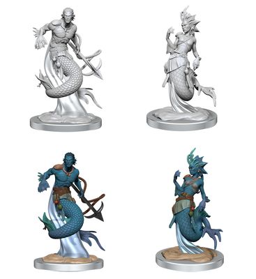 D&amp;D Unpainted Mini - Merfolk 90414