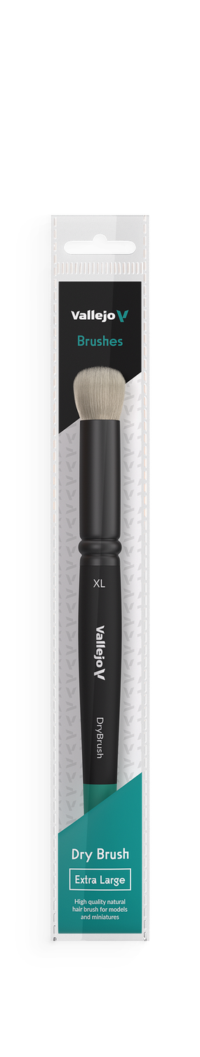 Vallejo Brush B07004 Dry Brush XL Natural Hair