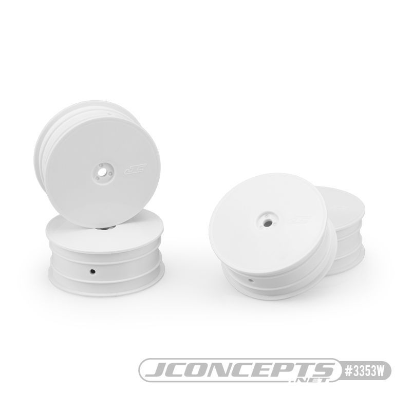 JConcepts Mono TLR 22X-4 B74.1 XRAY XB4 Front Wheels (4pc) - Assorted Colours, Colour: White JCO3353W