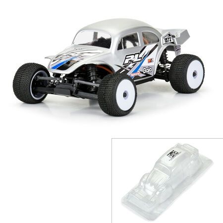 Pro-Line 1/28 VW Baja Bug Clear Body: Micro-T - PRO370300