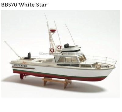 570 White Star Sport Fishing Boat by Billing Boats