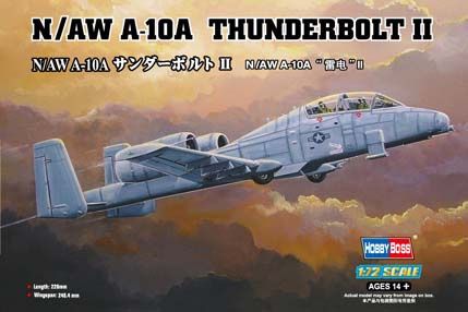 N/AW A-10A Thunderbolt II 1/72 #80267 by Hobby Boss