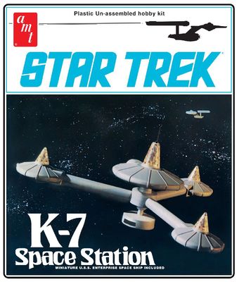 K-7 Space Station 1/7600 Star Trek Model Kit #1415 by AMT