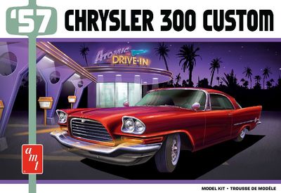 1957 Chrysler 300 Custom Version 1/25 #1447 by AMT