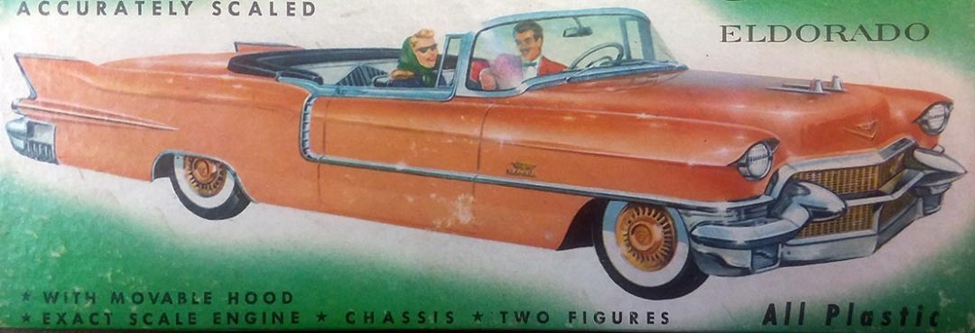 1956 Cadillac Eldorado 1/32 Model Car Kit #H1200 by Atlantis
