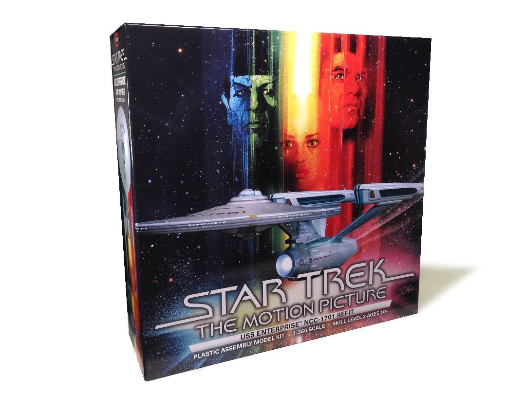 Star Trek U.S.S. Enterprise Refit 1/350 #1006 by Polar Lights