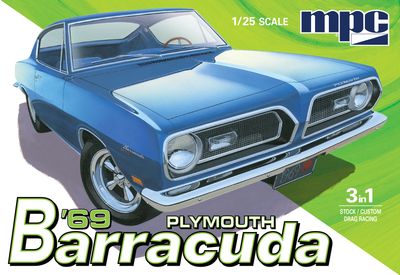 1969 Plymouth Barracuda 1/25 #994 by MPC