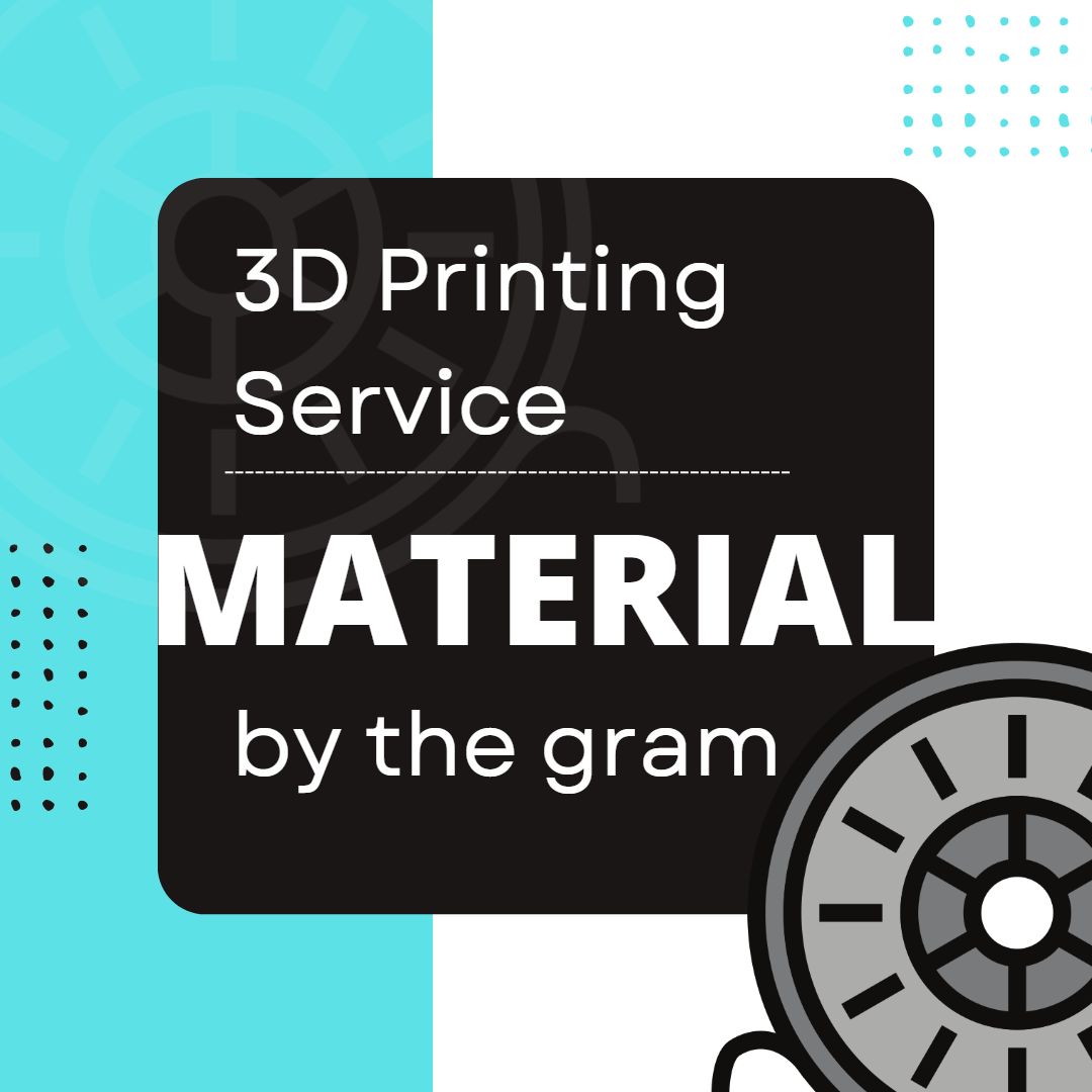 3D Printing Material Filament - Per Gram