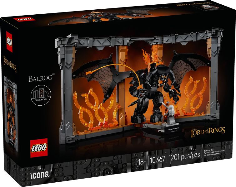 Lego Lord of the Rings: Balrog Book Nook 10367