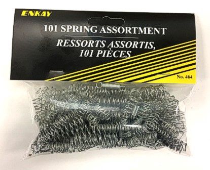 101 Piece Assorted Small Metal Springs