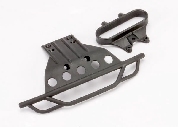 Traxxas Front Bumper w/Mount (Black) - TRA5835