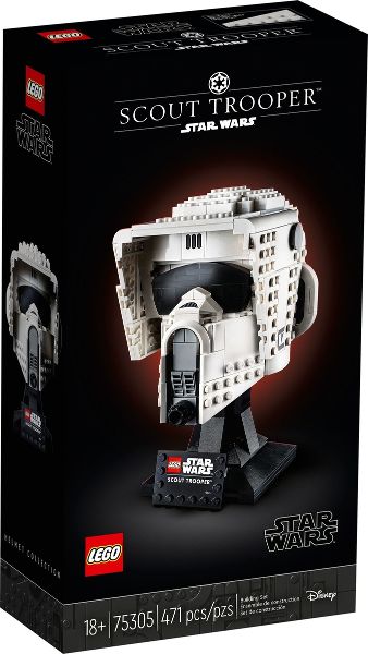 Lego Star Wars: Scout Trooper Helmet 75305