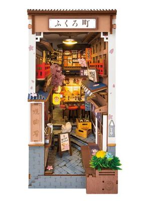 DIY Book Nook Sakura Wine Alley